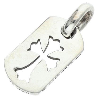 Chrome Hearts 925 Tiny Cutout Cross Dog Tag Size ONE SIZE