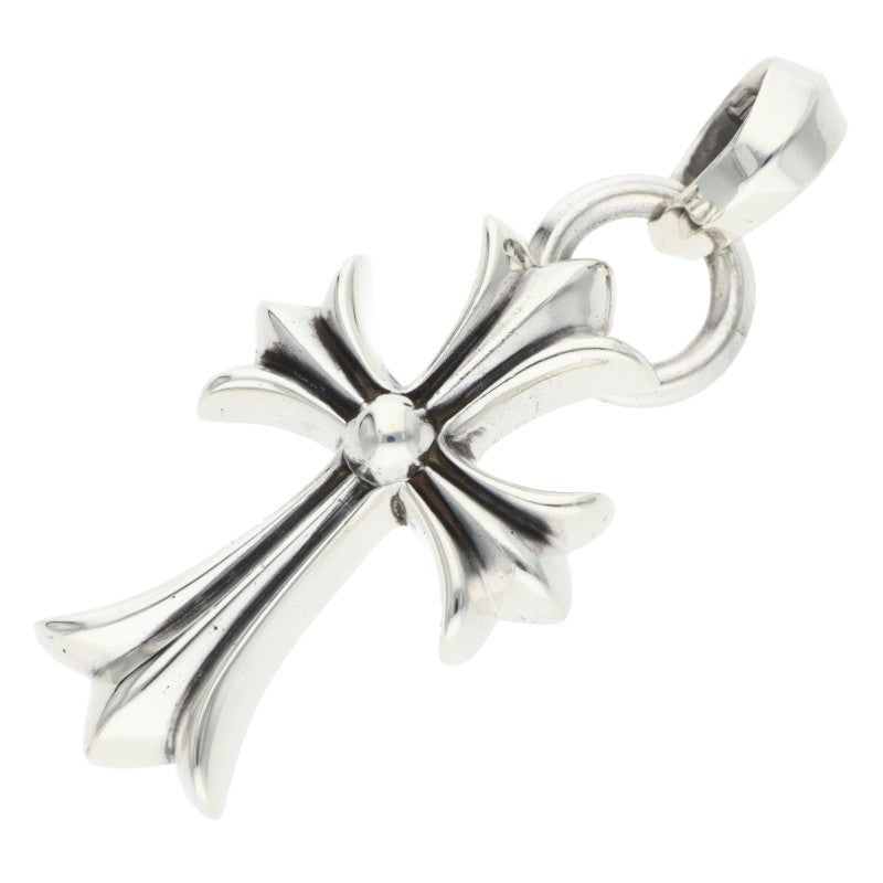 Chrome Hearts Small CH Cross w/ Bail Silver Size ONE SIZE