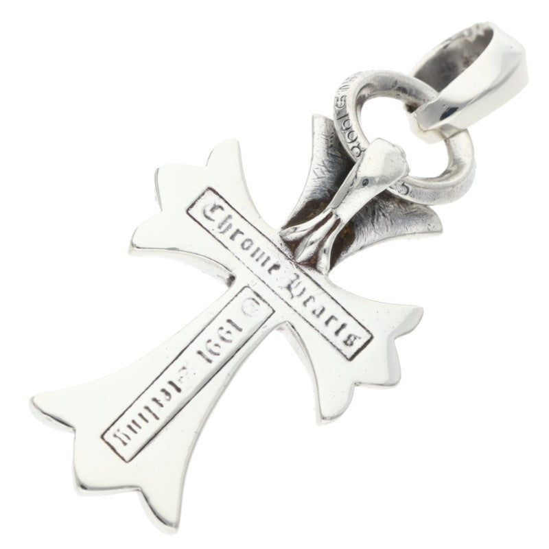 Chrome Hearts Small CH Cross w/ Bail Silver Size ONE SIZE