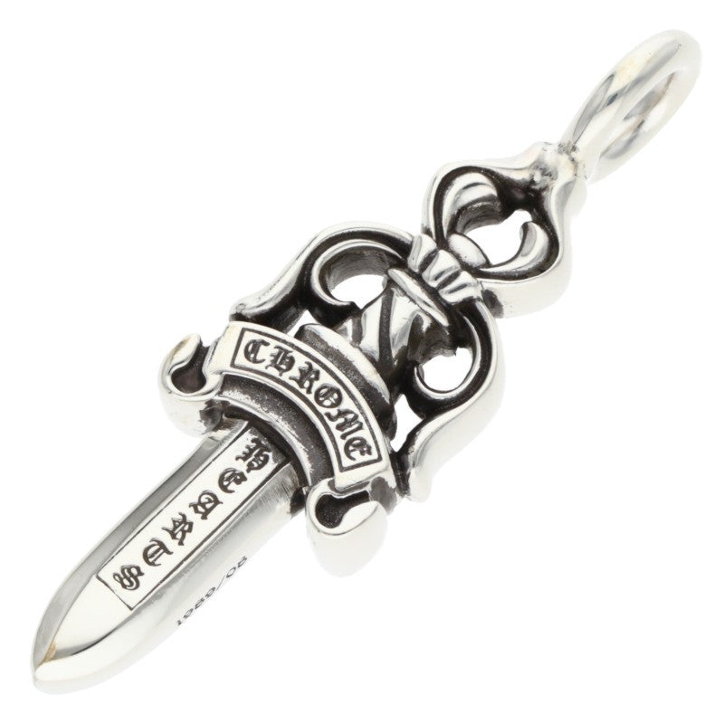 Chrome Hearts Double Dagger Pendant Silver 925 Size ONE SIZE