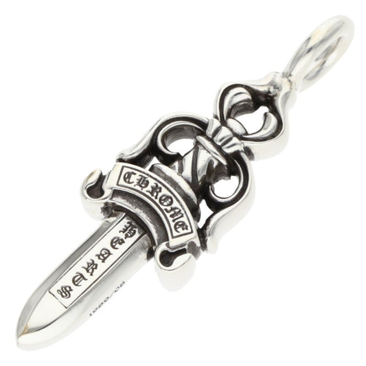 Chrome Hearts Double Dagger Pendant Silver 925 Size ONE SIZE