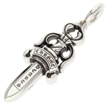 Chrome Hearts Double Dagger Pendant Silver 925 Size ONE SIZE