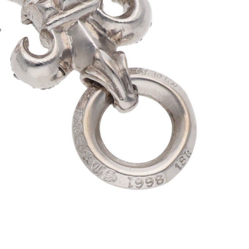 Chrome Hearts 18K WG BS Fleur Pave Diamond Size ONE SIZE