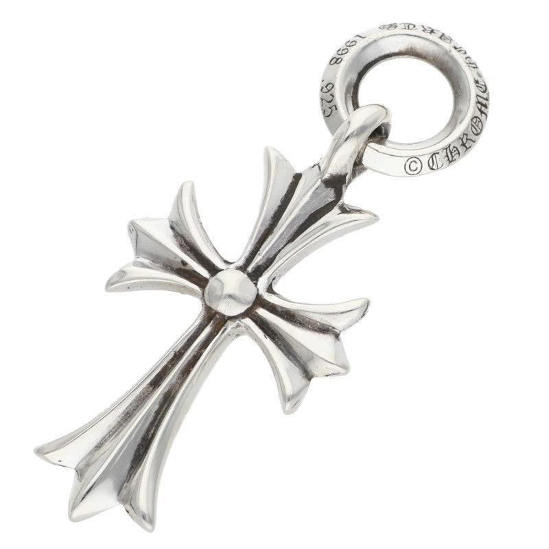 Chrome Hearts Tiny CH Cross Charm Silver Size ONE SIZE