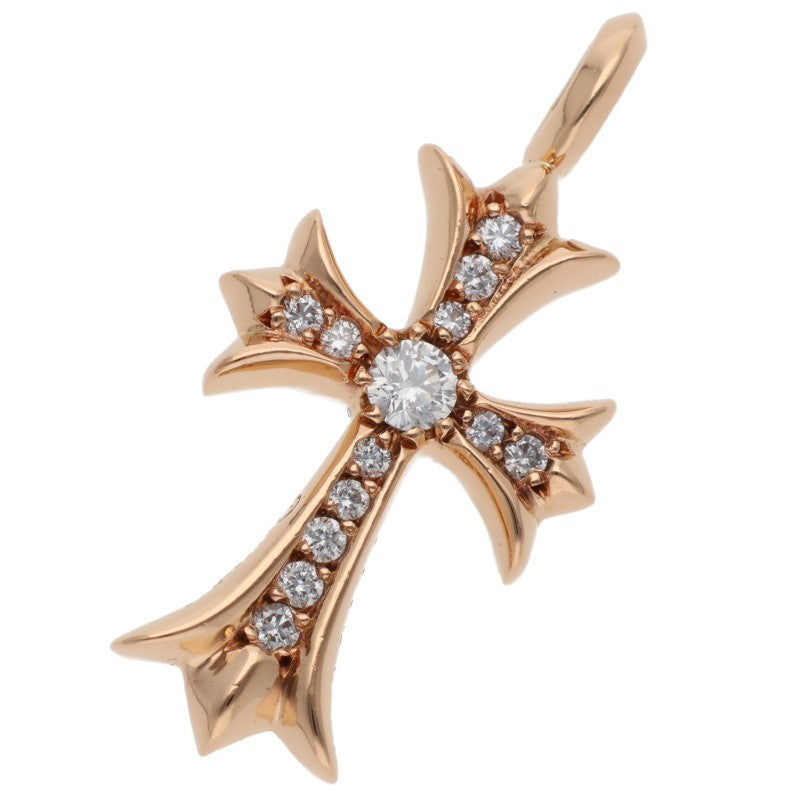 Chrome Hearts 22K Tiny Fat Cross Pave Diamond Size ONE SIZE