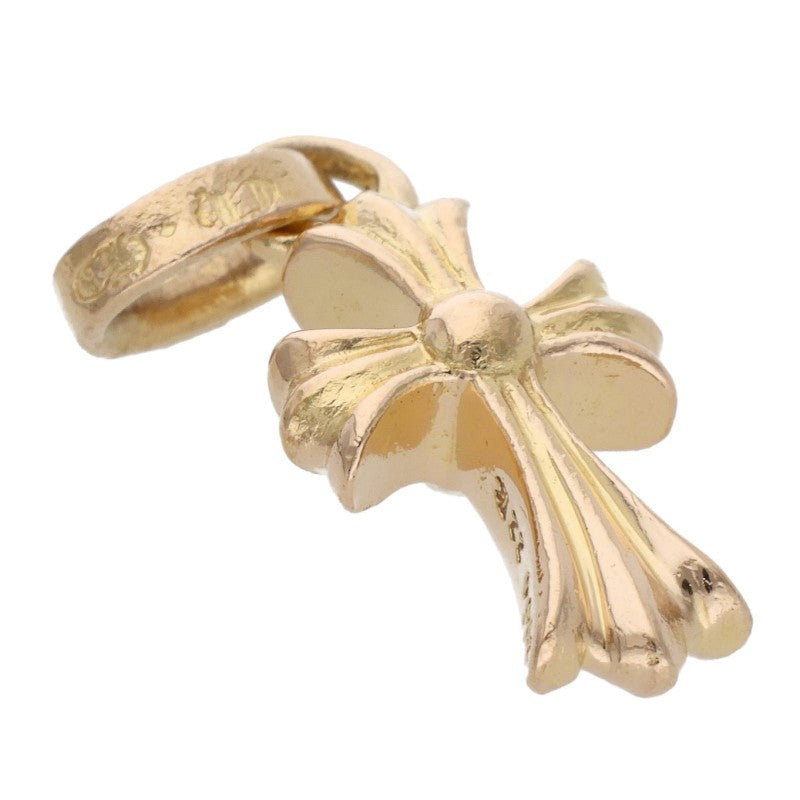 Chrome Hearts 22K Baby Fat Cross Charm YG