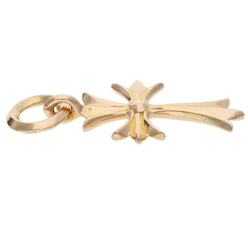Chrome Hearts 22K Tiny CH Cross Gold Pendant Size ONE SIZE