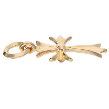 Chrome Hearts 22K Tiny CH Cross Gold Pendant Size ONE SIZE