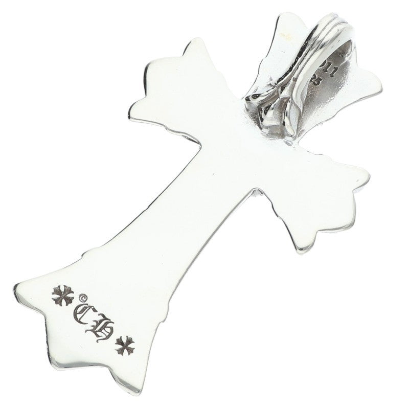 Chrome Hearts Small Double CH Cross 925 Silver Size ONE SIZE