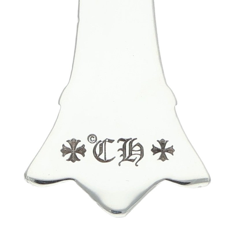 Chrome Hearts Small Double CH Cross 925 Silver Size ONE SIZE