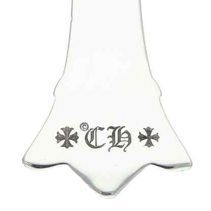 Chrome Hearts Small Double CH Cross 925 Silver Size ONE SIZE