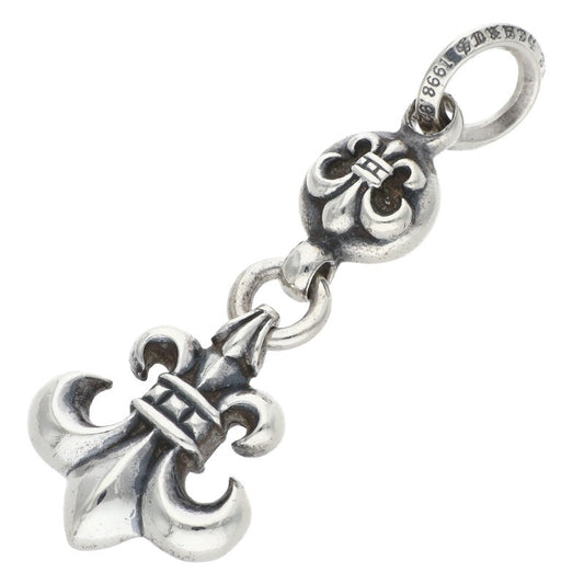Chrome Hearts 1 Ball BS Fleur Charm 925 Silver Size ONE SIZE