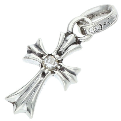 Chrome Hearts Baby Fat Diamond Cross Charm 925 Size ONE SIZE