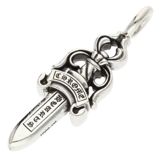 Chrome Hearts Double Dagger Pendant 925 Silver Size ONE SIZE