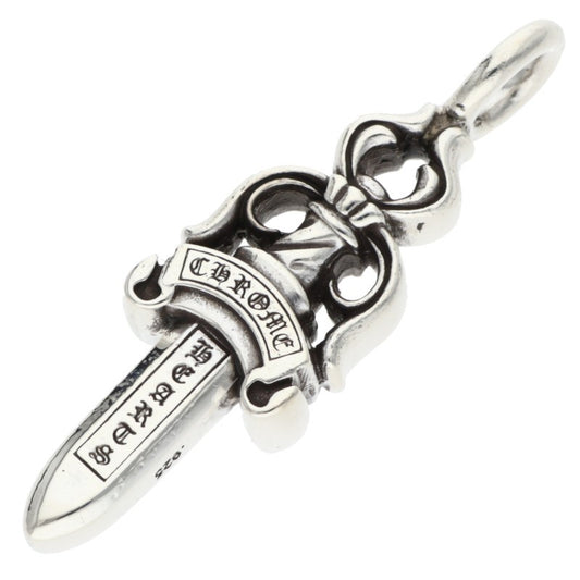 Chrome Hearts Double Dagger Pendant 925 Silver Size ONE SIZE