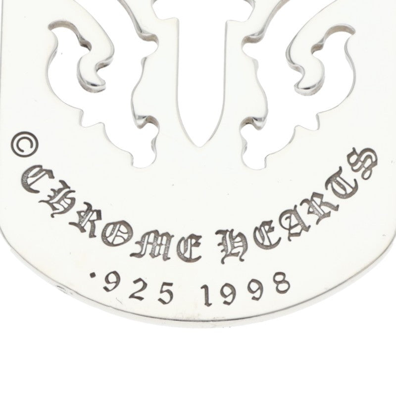 Chrome Hearts Large Dagger Cutout Dog Tag 925