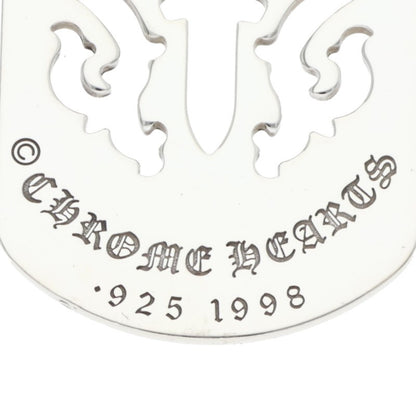 Chrome Hearts Large Dagger Cutout Dog Tag 925