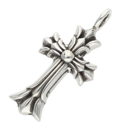 Chrome Hearts Double CH Cross Charm Silver Size ONE SIZE