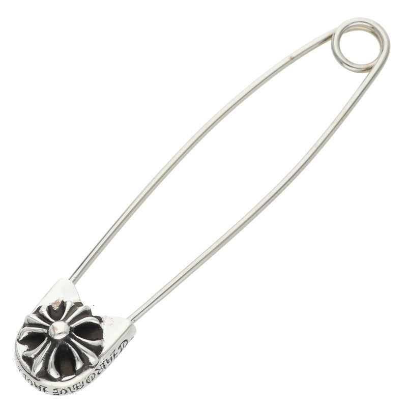 Chrome Hearts Large Safety Pin Charm Silver Size ONE SIZE
