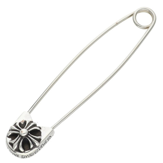 Chrome Hearts Large Safety Pin Charm Silver Size ONE SIZE