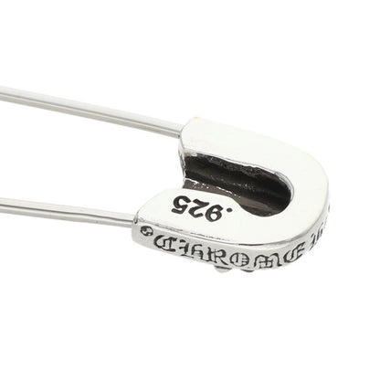 Chrome Hearts Large Safety Pin Charm Silver Size ONE SIZE