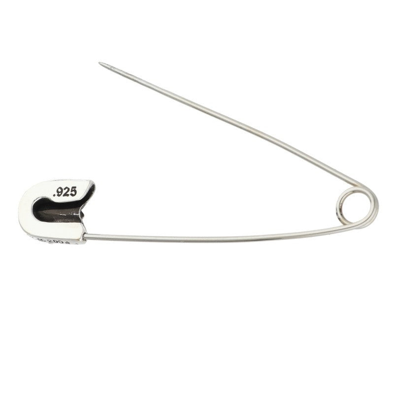 Chrome Hearts Large Safety Pin Charm Silver Size ONE SIZE