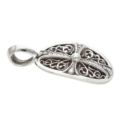 Chrome Hearts Classic Oval Pave Diamond Size ONE SIZE