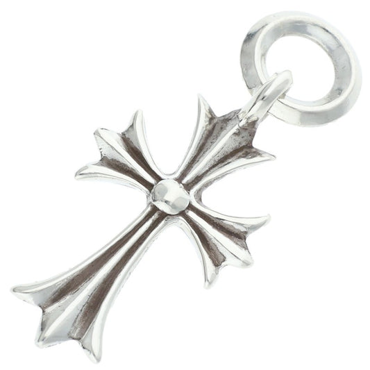 Chrome Hearts Tiny CH Cross Charm Silver Size ONE SIZE