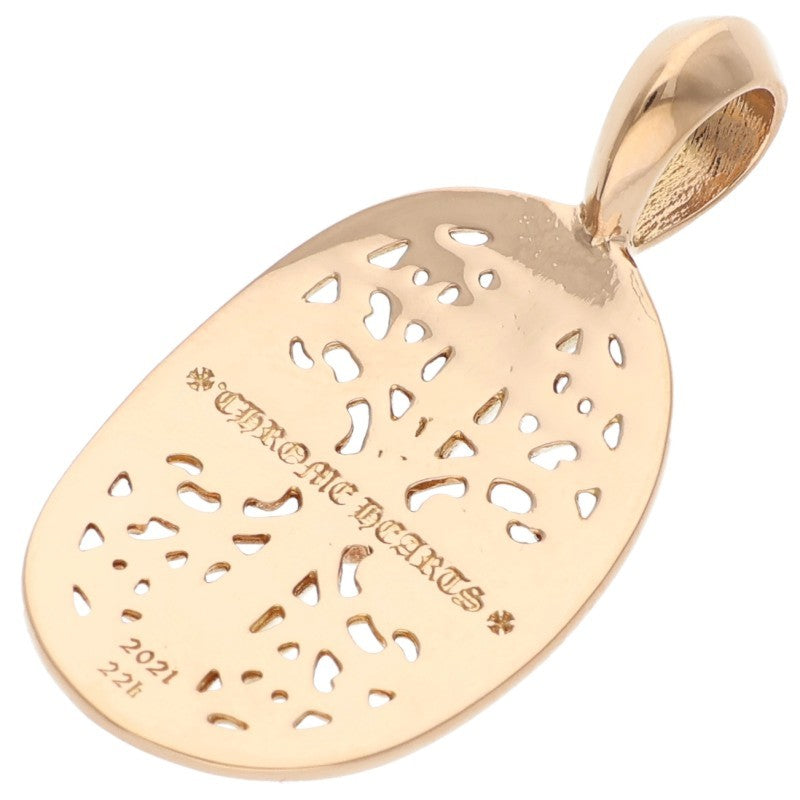 Chrome Hearts 22K Classic Oval Pave Diamond Size ONE SIZE