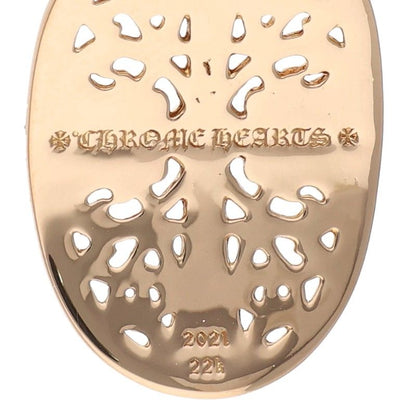 Chrome Hearts 22K Classic Oval Pave Diamond Size ONE SIZE