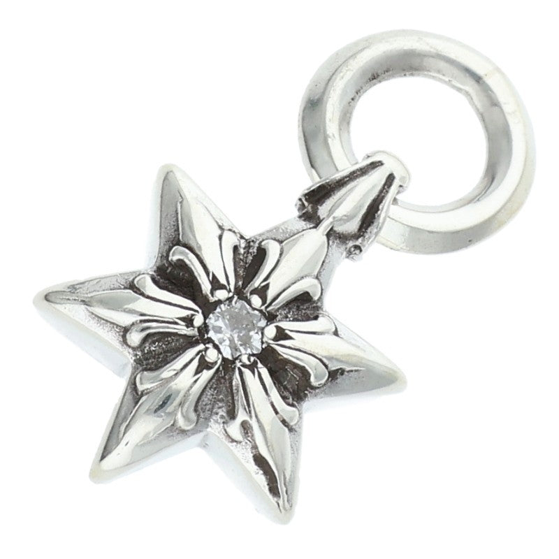 Chrome Hearts 6 Point Star Charm 1 Diamond