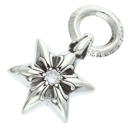 Chrome Hearts 6 Point Star Charm 1 Diamond