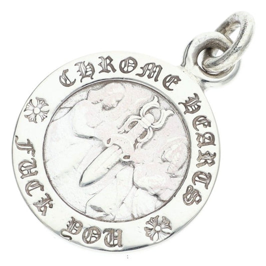 Chrome Hearts Angel Medal Charm V1 Silver Size ONE SIZE