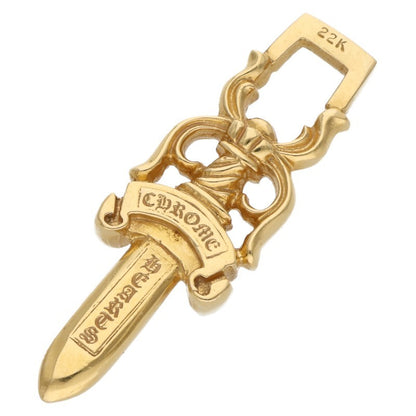 Chrome Hearts 22K #10 Dagger Gold Pendant Size ONE SIZE