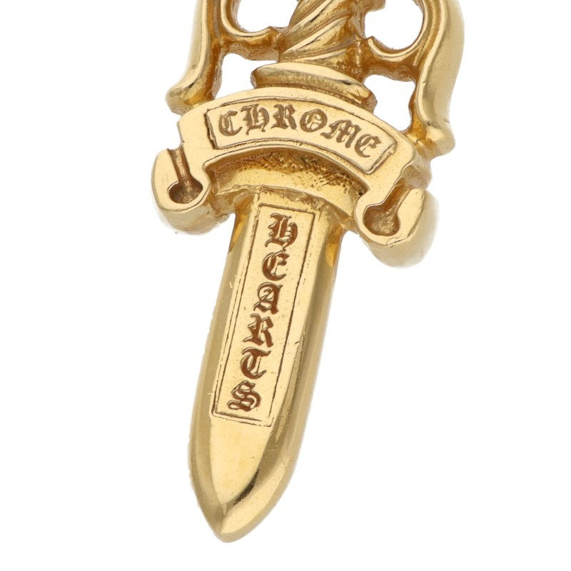 Chrome Hearts 22K #10 Dagger Gold Pendant Size ONE SIZE