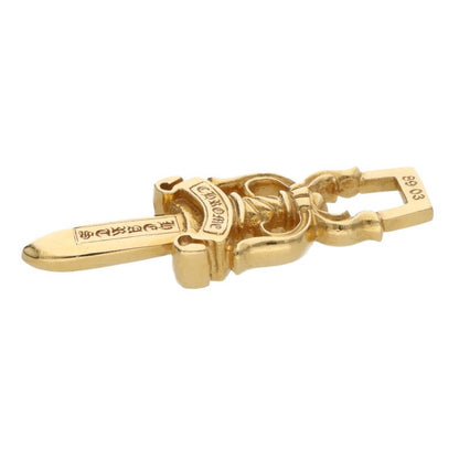 Chrome Hearts 22K #10 Dagger Gold Pendant Size ONE SIZE