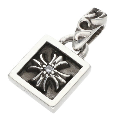 Chrome Hearts FRAMED CH PLUS 1 Diamond Pendant Size ONE SIZE