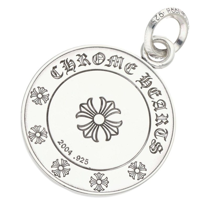 Chrome Hearts Large Angel Medal Pendant 925 Size ONE SIZE