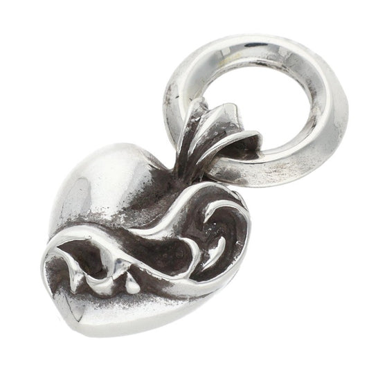 Chrome Hearts HEART CHARM Pendant 925 Silver Size ONE SIZE