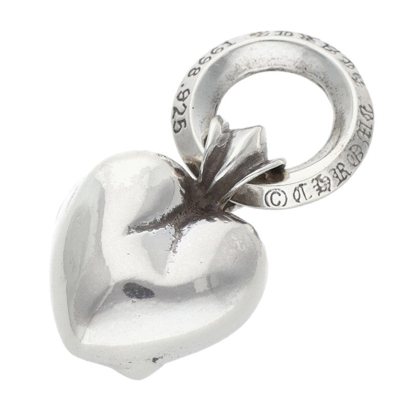 Chrome Hearts HEART CHARM Pendant 925 Silver Size ONE SIZE