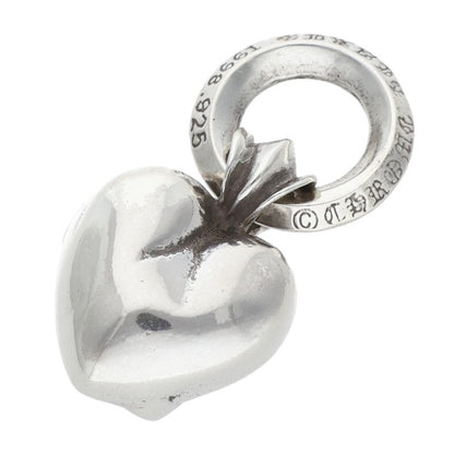 Chrome Hearts HEART CHARM Pendant 925 Silver Size ONE SIZE