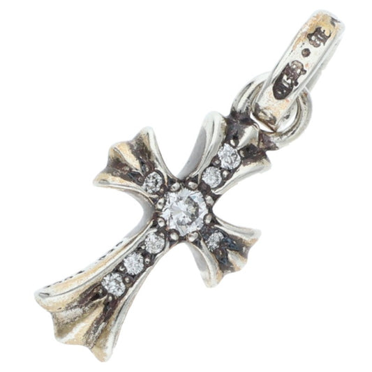 Chrome Hearts Baby Fat Pave Diamond Charm 925 Size ONE SIZE