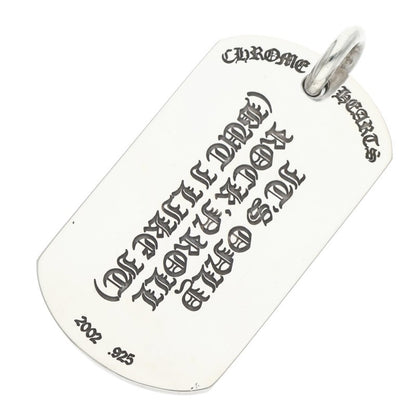 Chrome Hearts Large Lip & Tongue Dog Tag 925
