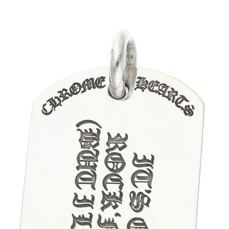 Chrome Hearts Large Lip & Tongue Dog Tag 925