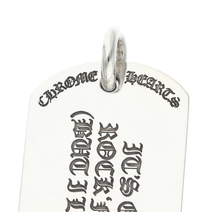 Chrome Hearts Large Lip & Tongue Dog Tag 925
