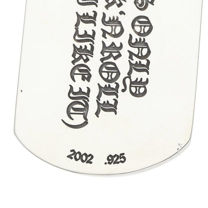 Chrome Hearts Large Lip & Tongue Dog Tag 925
