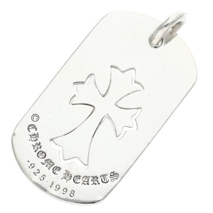 Chrome Hearts Large Cutout Tiny Cross Dog Tag Size ONE SIZE