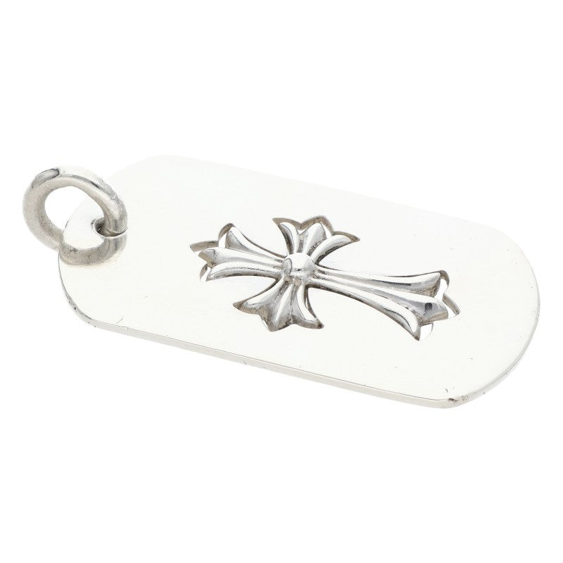 Chrome Hearts Large Cutout Tiny Cross Dog Tag Size ONE SIZE