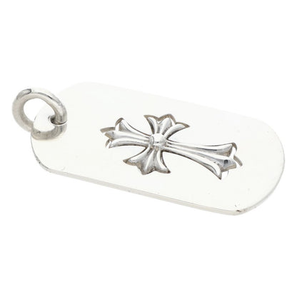 Chrome Hearts Large Cutout Tiny Cross Dog Tag Size ONE SIZE