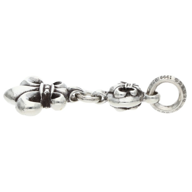 Chrome Hearts 1 Ball BS Fleur Charm 925 Silver Size ONE SIZE